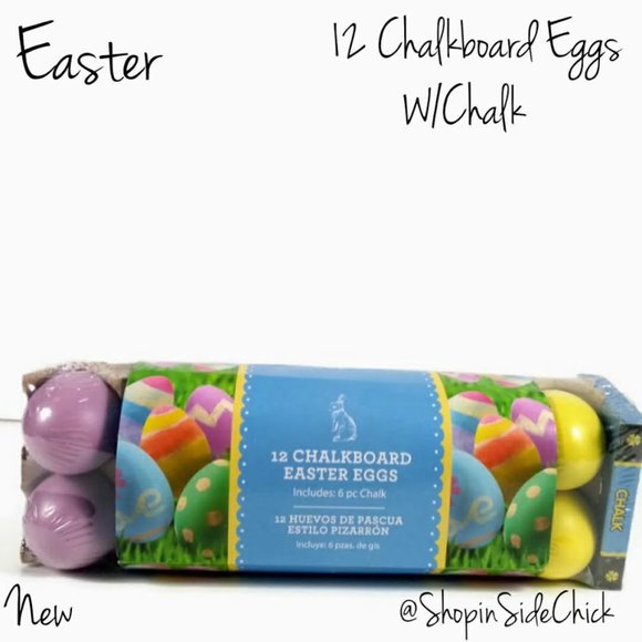 Easter Eggs DIY Multi-Colored Chalkboard - Picture 1 of 14